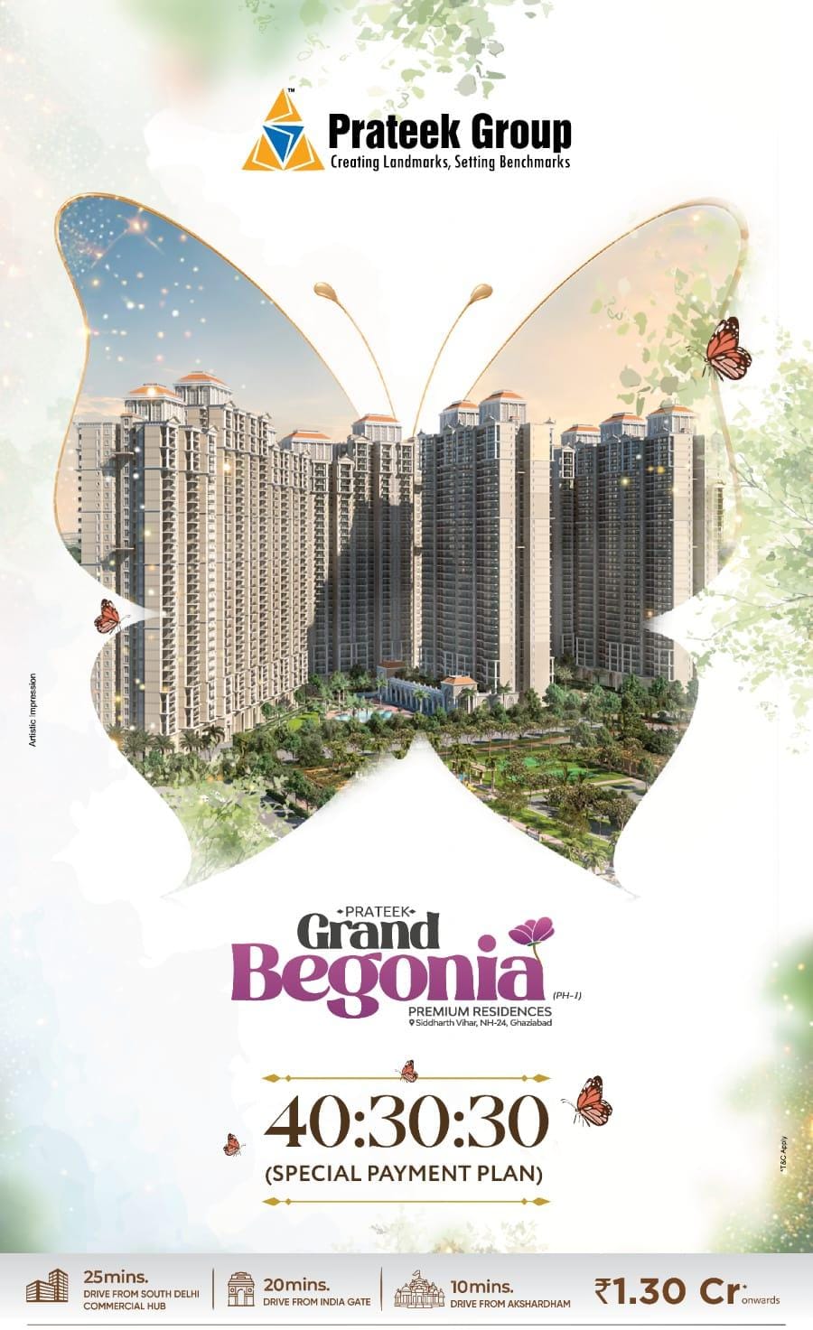 Prateek Grand Begonia Skyline